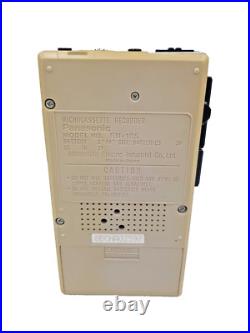 Panasonic RN-185 MicroCassette Voice Recorder Dictaphone Handheld Dictation Vtg