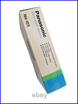 Panasonic RN-185 MicroCassette Voice Recorder Dictaphone Handheld Dictation Vtg