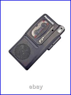 Panasonic RN-202 MicroCassette Dictaphone Dictation Voice Recorder Handheld Blk