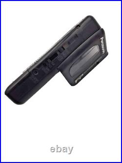 Panasonic RN-202 MicroCassette Dictaphone Dictation Voice Recorder Handheld Blk