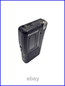 Panasonic RN-202 MicroCassette Dictaphone Dictation Voice Recorder Handheld Blk