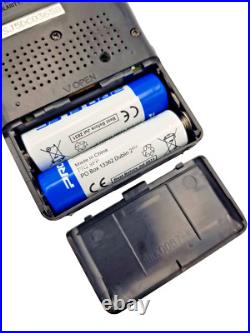 Panasonic RN-202 MicroCassette Dictaphone Dictation Voice Recorder Handheld Blk