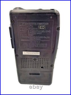 Panasonic RN-202 MicroCassette Dictaphone Dictation Voice Recorder Handheld Blk