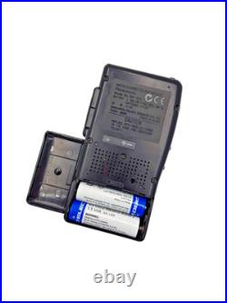 Panasonic RN-202 MicroCassette Dictaphone Dictation Voice Recorder Handheld Blk