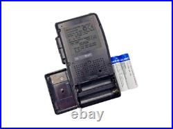 Panasonic RN-202 MicroCassette Dictaphone Dictation Voice Recorder Handheld Blk