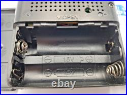 Panasonic RN-202 MicroCassette Dictaphone Dictation Voice Recorder Handheld Blk