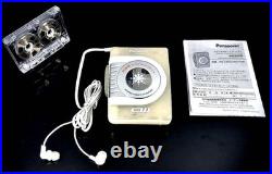 Panasonic RQ-CW03 Portable Cassette Player White Refurbished Excellent Condition