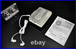 Panasonic RQ-CW03 Portable Cassette Player White Refurbished Excellent Condition