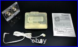 Panasonic RQ-CW03 Portable Cassette Player White Refurbished Excellent Condition