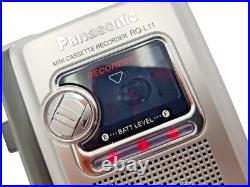 Panasonic RQ-L11 Standard Cassette Voice Recorder Dictaphone Dictation Walkman