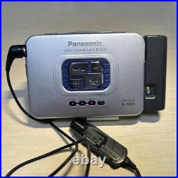 Panasonic RQ-SX50 S-XBS stereo cassette player operation confirmed