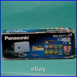 Panasonic RQ-SX71 Walkman Superslim Cassette Player Boxed Refurbished Y2K Panasonic RQ-SX71 Walkman Superslim Cassette Player Boxed Refurbished Y2K