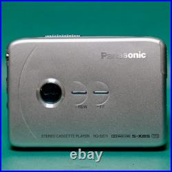 Panasonic RQ-SX71 Walkman Superslim Cassette Player Boxed Refurbished Y2K Panasonic RQ-SX71 Walkman Superslim Cassette Player Boxed Refurbished Y2K