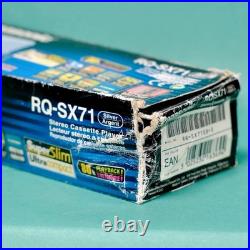 Panasonic RQ-SX71 Walkman Superslim Cassette Player Boxed Refurbished Y2K