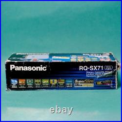 Panasonic RQ-SX71 Walkman Superslim Cassette Player Boxed Refurbished Y2K
