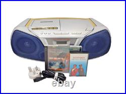 Panasonic RX-D10 Boombox Cassette Tape CD Radio FM AM Portable Player Recorder