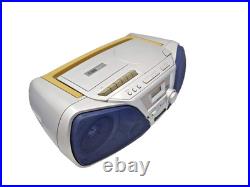 Panasonic RX-D10 Boombox Cassette Tape CD Radio FM AM Portable Player Recorder