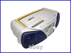 Panasonic RX-D10 Boombox Cassette Tape CD Radio FM AM Portable Player Recorder