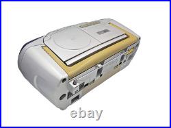 Panasonic RX-D10 Boombox Cassette Tape CD Radio FM AM Portable Player Recorder