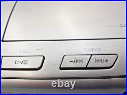Panasonic RX-D10 Boombox Cassette Tape CD Radio FM AM Portable Player Recorder Panasonic RX-D10 Boombox Cassette Tape CD Radio FM AM Portable Player Recorder