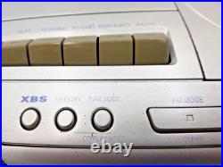 Panasonic RX-D10 Boombox Cassette Tape CD Radio FM AM Portable Player Recorder