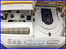 Panasonic RX-D10 Boombox Cassette Tape CD Radio FM AM Portable Player Recorder