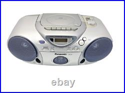 Panasonic RX-D19 Boombox Cassette Tape CD Radio FM AM Portable Player Recorder