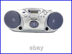 Panasonic RX-D19 Boombox Cassette Tape CD Radio FM AM Portable Player Recorder