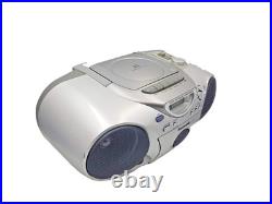 Panasonic RX-D19 Boombox Cassette Tape CD Radio FM AM Portable Player Recorder