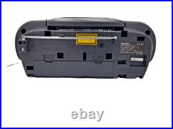 Panasonic RX-D19 Boombox Cassette Tape CD Radio FM AM Portable Player Recorder