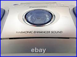 Panasonic RX-D19 Boombox Cassette Tape CD Radio FM AM Portable Player Recorder