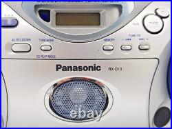 Panasonic RX-D19 Boombox Cassette Tape CD Radio FM AM Portable Player Recorder