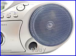 Panasonic RX-D19 Boombox Cassette Tape CD Radio FM AM Portable Player Recorder