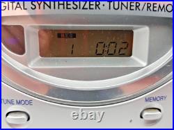 Panasonic RX-D19 Boombox Cassette Tape CD Radio FM AM Portable Player Recorder