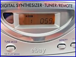 Panasonic RX-D19 Boombox Cassette Tape CD Radio FM AM Portable Player Recorder