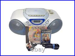 Panasonic RX-D21 Boombox Cassette Tape CD Radio FM AM Portable Player Recorder