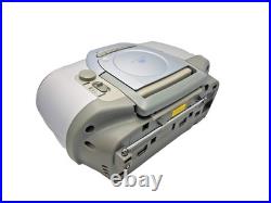 Panasonic RX-D21 Boombox Cassette Tape CD Radio FM AM Portable Player Recorder