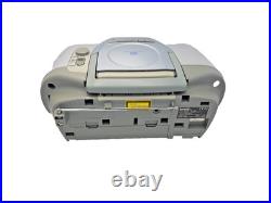 Panasonic RX-D21 Boombox Cassette Tape CD Radio FM AM Portable Player Recorder