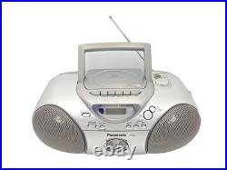 Panasonic RX-D25 Boombox Cassette Tape CD Radio FM AM Portable Player Recorder