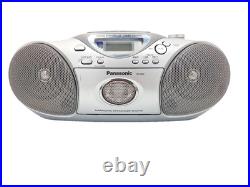 Panasonic RX-D25 Boombox Cassette Tape CD Radio FM AM Portable Player Recorder Panasonic RX-D25 Boombox Cassette Tape CD Radio FM AM Portable Player Recorder