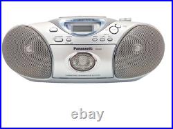 Panasonic RX-D25 Boombox Cassette Tape CD Radio FM AM Portable Player Recorder