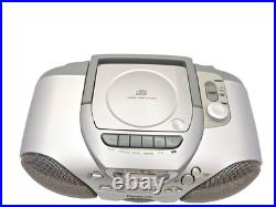 Panasonic RX-D25 Boombox Cassette Tape CD Radio FM AM Portable Player Recorder Panasonic RX-D25 Boombox Cassette Tape CD Radio FM AM Portable Player Recorder