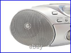 Panasonic RX-D25 Boombox Cassette Tape CD Radio FM AM Portable Player Recorder