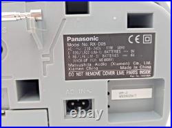 Panasonic RX-D25 Boombox Cassette Tape CD Radio FM AM Portable Player Recorder