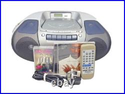 Panasonic RX-D29 Boombox Cassette Tape CD Radio FM AM Portable Player Recorder