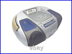 Panasonic RX-D29 Boombox Cassette Tape CD Radio FM AM Portable Player Recorder