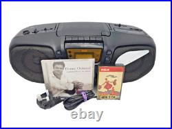 Panasonic RX-DS15 Boombox Cassette Tape CD Radio FM AM Portable Player Recorder