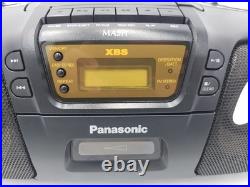 Panasonic RX-DS15 Boombox Cassette Tape CD Radio FM AM Portable Player Recorder
