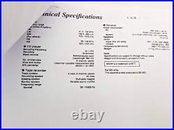 Panasonic RX-DS15 Boombox Cassette Tape CD Radio FM AM Portable Player Recorder