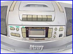 Panasonic RX-DS19 Boombox Cassette Tape CD Radio FM AM Portable Player Recorder